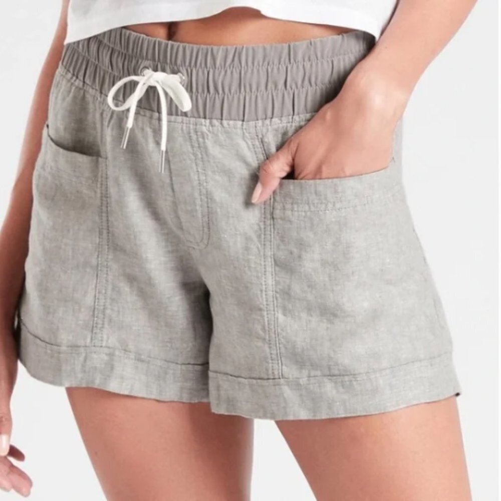 ATHLETA Cabo Linen 4" Shorts